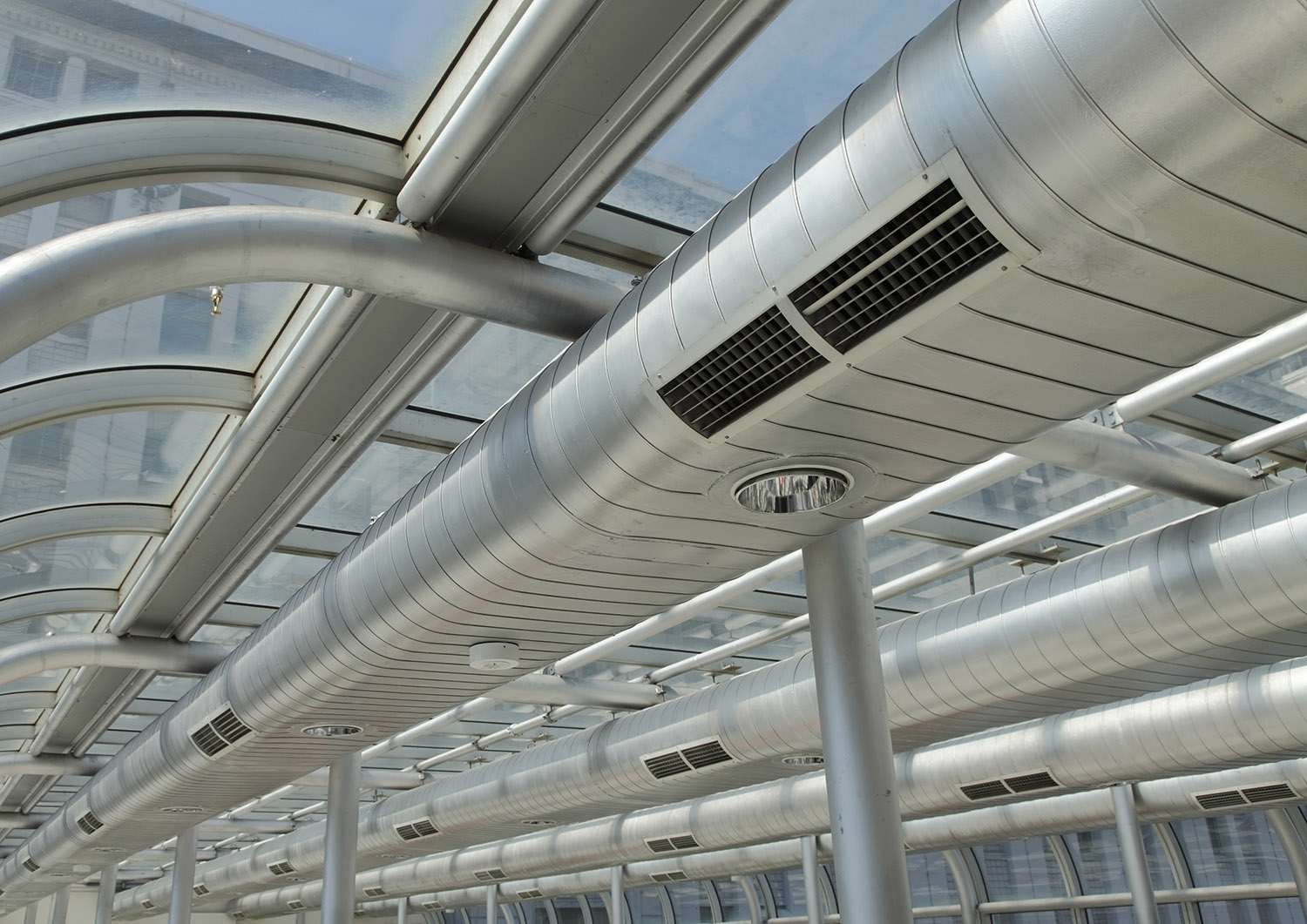 Commercial air conditioning equipment and lighting equipment